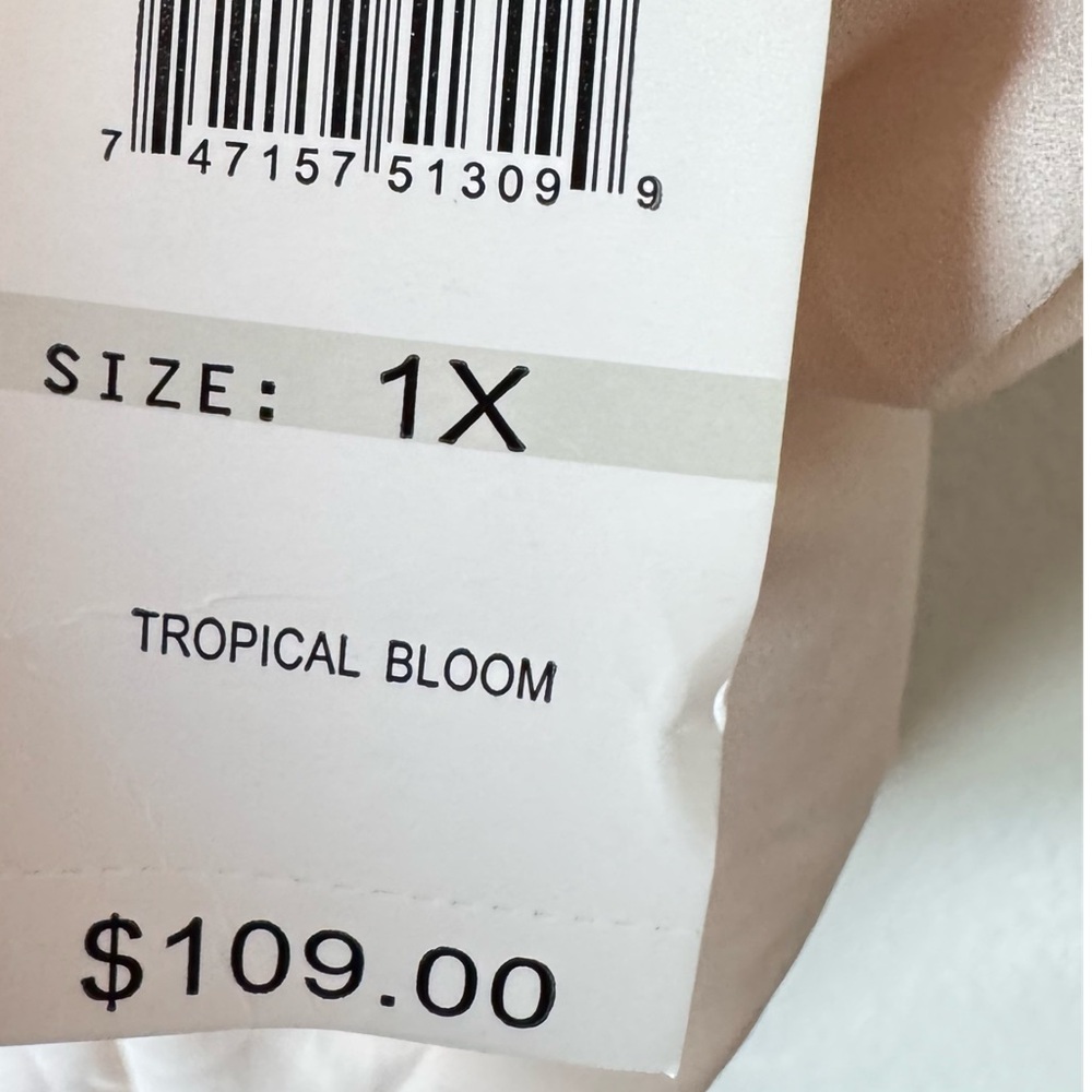 GIBSON LATIMER NWT Kimono Duster Topper Sz 1X - Picture 5 of 8
